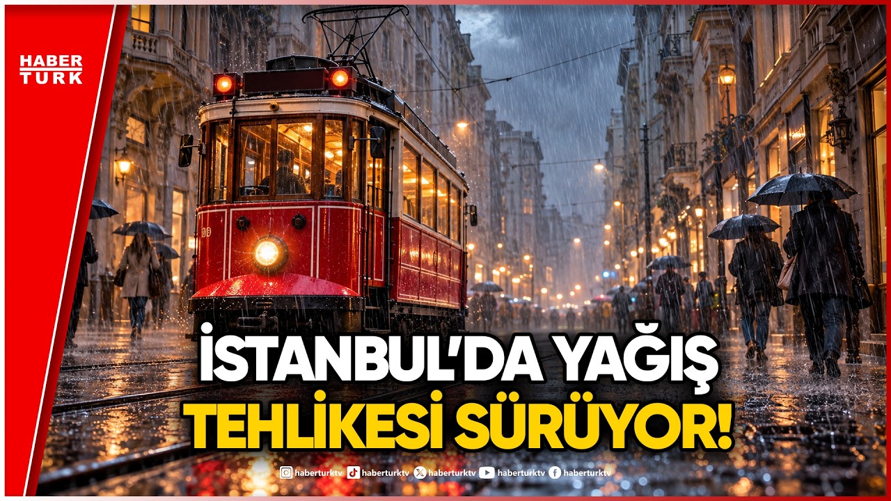 CANLI HABER - İstanbul'da Tarihi Yağış: Habertürk Ekipleri Anbean Aktarıyor!