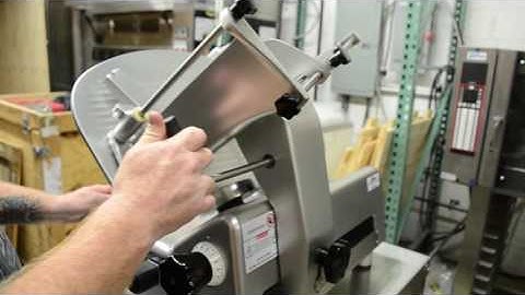 8713S - Semi Automatic Slicer Operational Video