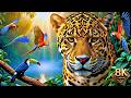 Amazon Rainforest in 8K Ultra HD | Relaxing Wildlife Film with Soothing Music