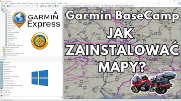 Jak zainstalować mapy w BaseCamp? GARMIN dla początkujących | Windows | Sekrety Motocyklisty