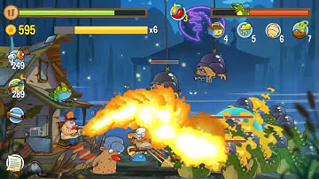 Swamp Attack Episode 9 level 11 Dangerous Skies