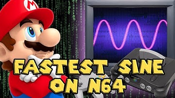 Finding the BEST sine function for Nintendo 64