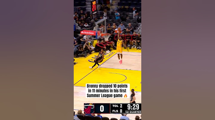 Bronny James went OFF 😤