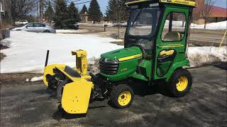 GARDEN TRACTOR CAB BUILD YOUR OWN! Don Campbell Maker showing steps as I built my cab. Lexan windows screenshot 5