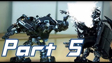 Transformers Dark of the moon stop motion (part5)(English)(Mexican Standoff)