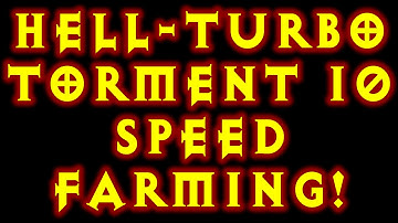 Diablo 3 Hell-Turbo! T10 Speed Farming 2.4 ! 2-3mins !