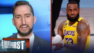 This series is over, LeBron doesn't lose close out games — Nick Wright | NBA | FIRST THINGS FIRST