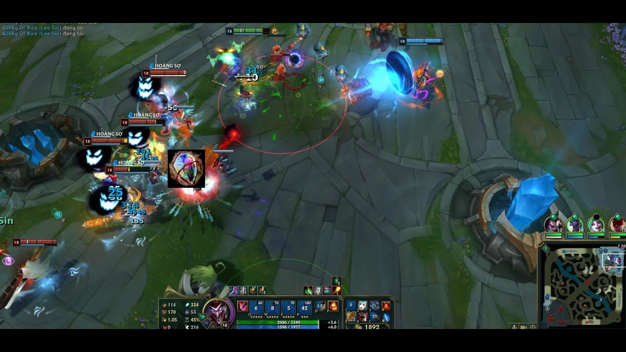 4v5 Still Win - Best Shaco VN New Meta LOL 9.23