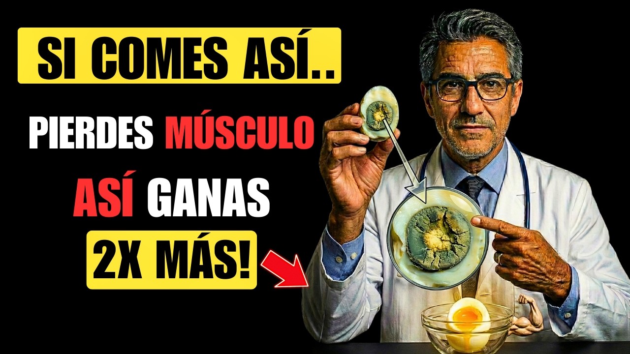 ¡Comes HUEVOS Mal! Por ESO Pierdes Músculo. Prepáralos ASÍ y Construye 2X MÁS!