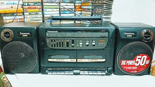 Panasonic RX-CT870 double casset player auto rivers radio FM