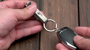 KeyUnity KM00 Titanium Belt Loop Keychain Clip