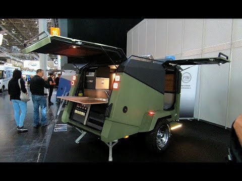 Video: Campen Sie Stilvoll Mit Dem Migrator Offroad-Wohnwagen Von FIM Caravans
