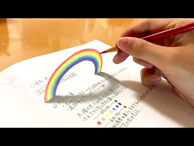トリック落書き ノートに虹をかける方法 Youtube