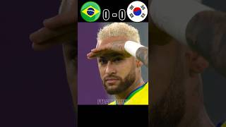 Brazil Slaughtered South Korea In World Cup 2022 Neymar Son 🔥 #youtube #shorts #football