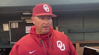 OU coach Skip Johnson on OU’s pitching staff Friday: ‘I thought Kale (OU coach Skip Johnson on