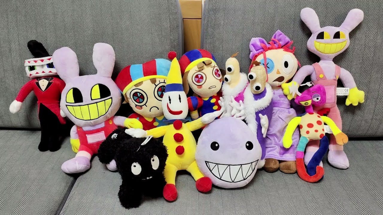 New The Amazing Digital Circus Plush Unboxing!!!! - YouTube