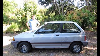 The 1989 Ford Festiva is a 50mpg Classic Hatchback