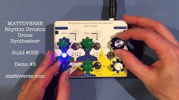Rhythm Division Drone Synth by Mattoverse - Build #005