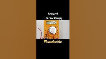 Research On PiezoElectric to Generate Electricity ⚡#90  #inventions #science #shorts #project