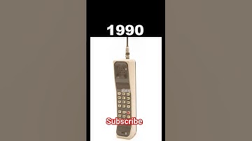 Evolution of Mobile from 1990 to 2023 II journey of mobile 1990-2023