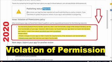 your app has been rejected and wasn