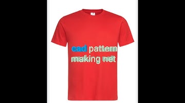 t-shirts pattern making system Gemini cad X9.
