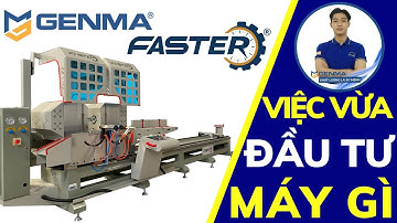 Máy Cắt Nhôm 2 Đầu 09s Cao Cấp| Faster F99 |Khương Faster