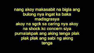 Video thumbnail of "miss miss sa loob ng jeepney lyrics"
