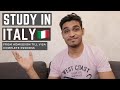 Study In Italy For Pakistani & Indian Students 2021 || Free Education Complete Process