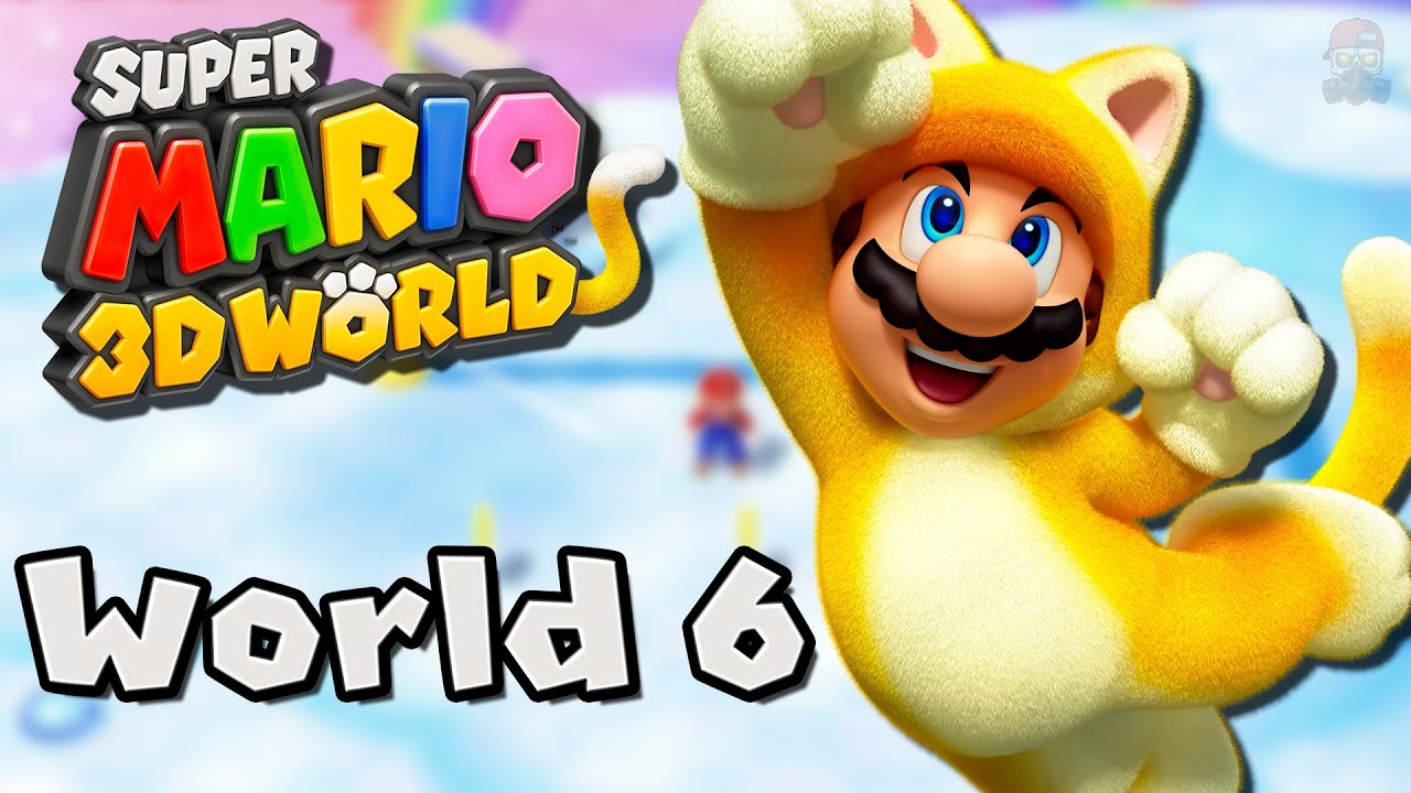 Super Mario 3D World - World 6 Walkthrough (Nintendo Switch) - YouTube