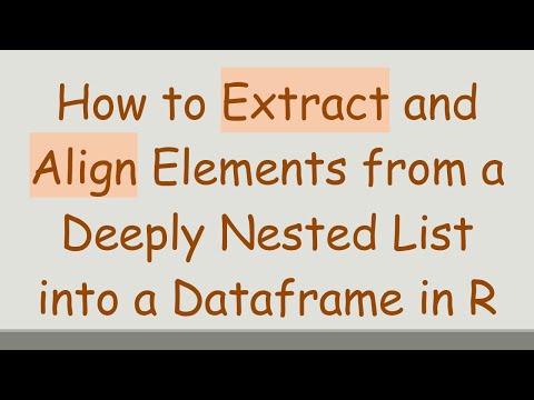 How to Extract
