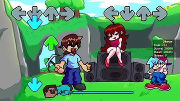 FNF - Project Crafted - Steve