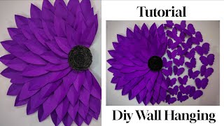 Urgent transform😍 your space today with this easy to make wall hanging..🖼️💫❤️