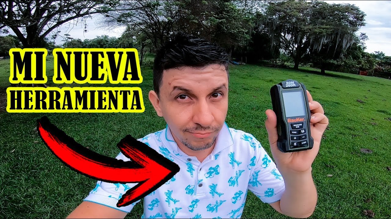 MEDIDOR DE DISTANCIA 80M BAUKER Unboxing - YouTube