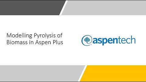 Modelling Pyrolysis of biomass Part 2 Fluidized bed reactor and RCSTR reactor in Aspen Plus