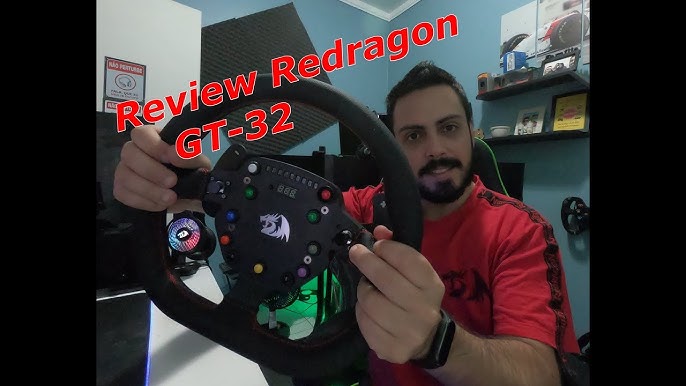 Redragon Racing Simulator with Steering Wheel and Pedals - GT-32 