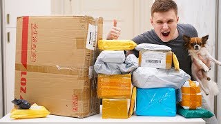 ГОРА ПОСЫЛОК С ALIEXPRESS! ЧТО ВНУТРИ?? видео