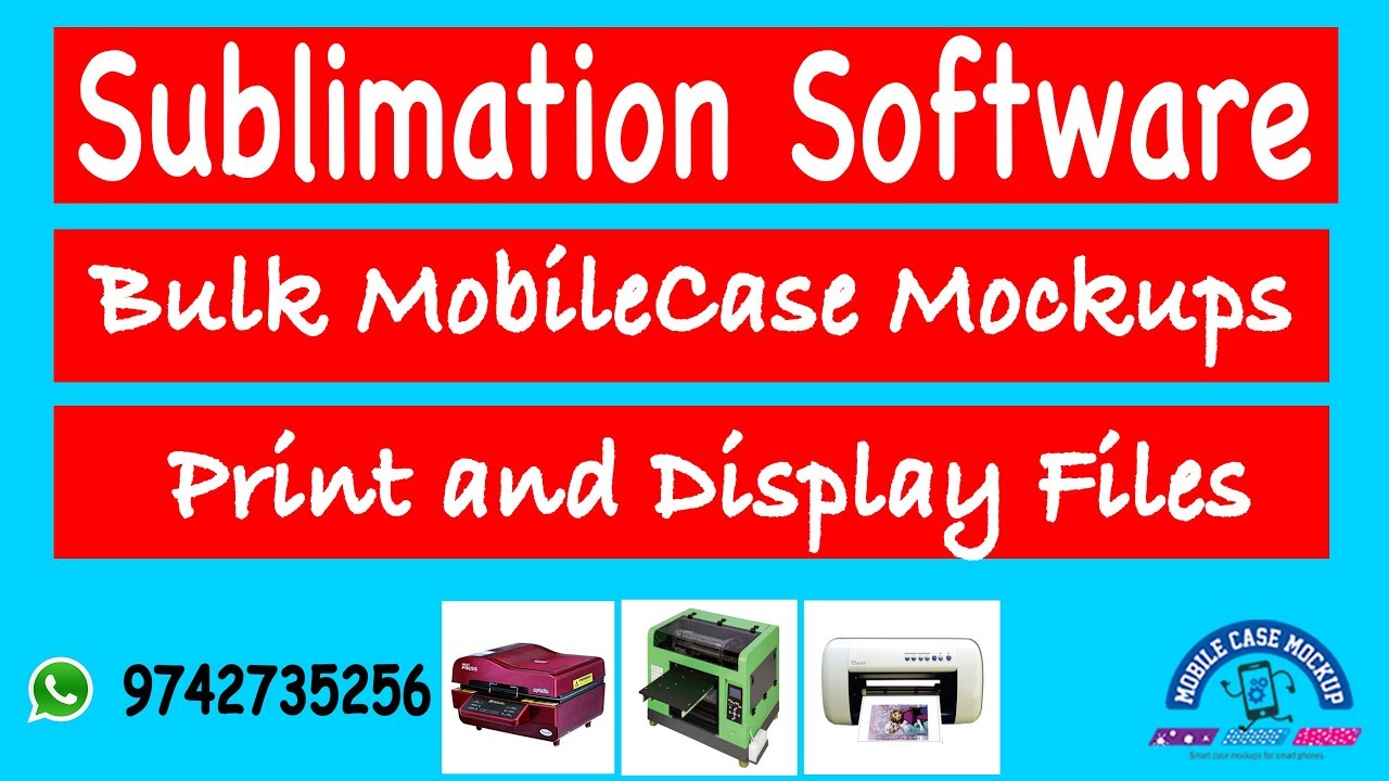 Download Download Free Mobile Case Mockup Sublimation Software for ...