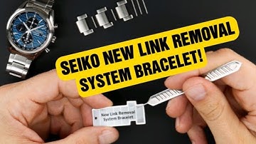 A SECRET SEIKO Link Removal System?! Smart or stupid?! Resize Adjust Watch Bracelet Band