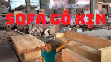 Sofa nguyên Khối Gõ Đỏ Nigeria | Nguyễn Văn Cương