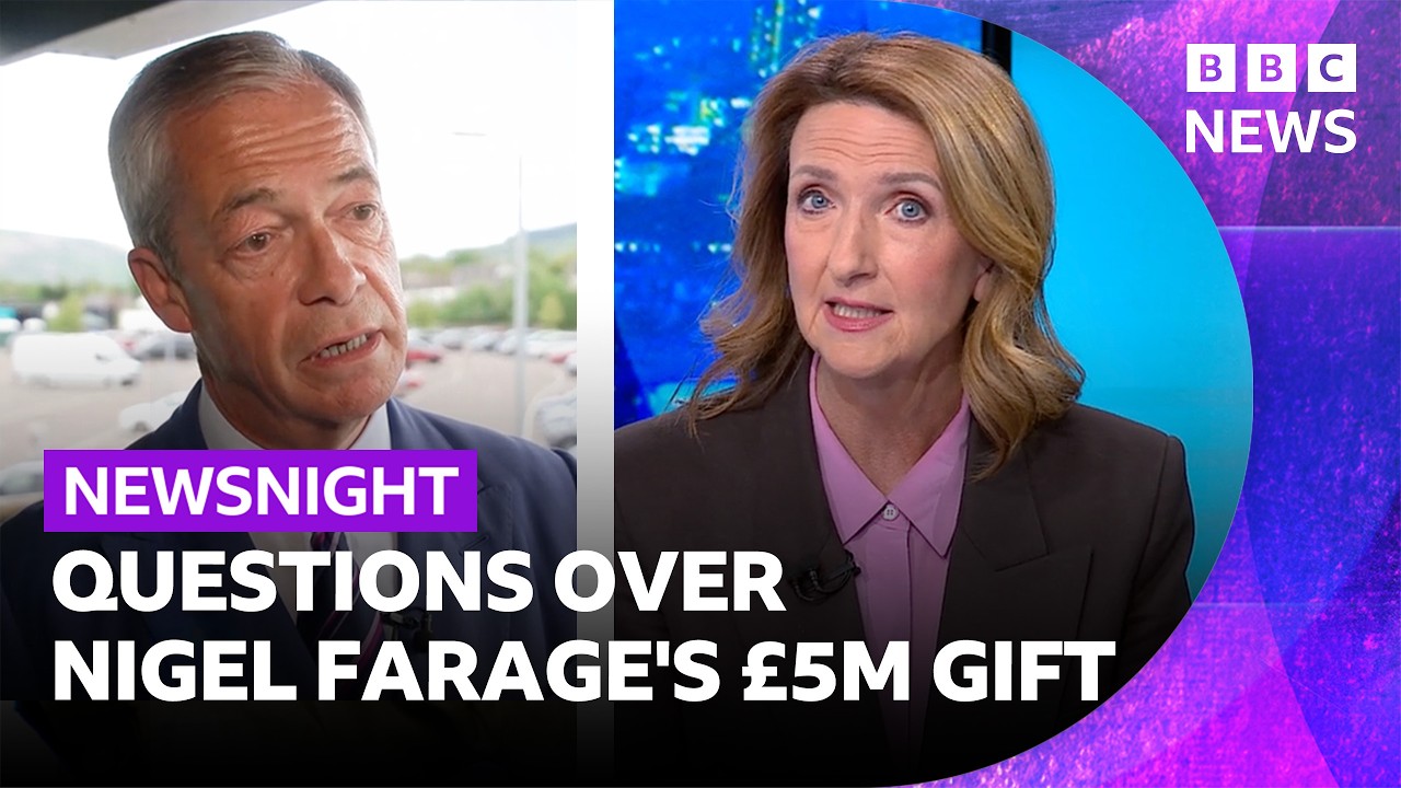 Questions over Nigel Farage's £5m gift