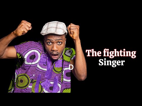 The fighting singer