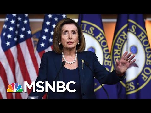 Nancy Pelosi: Parnas Interview Shows Barr Was 'Implicated' In Effort To Withhold Ukraine Aid | MSNBC