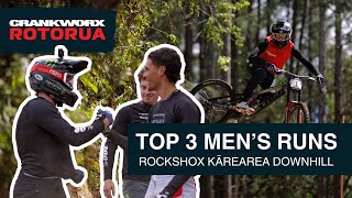 ROCKSHOX KĀREAREA DOWNHILL 2025 | INSANE TOP 3 MEN'S RUNS