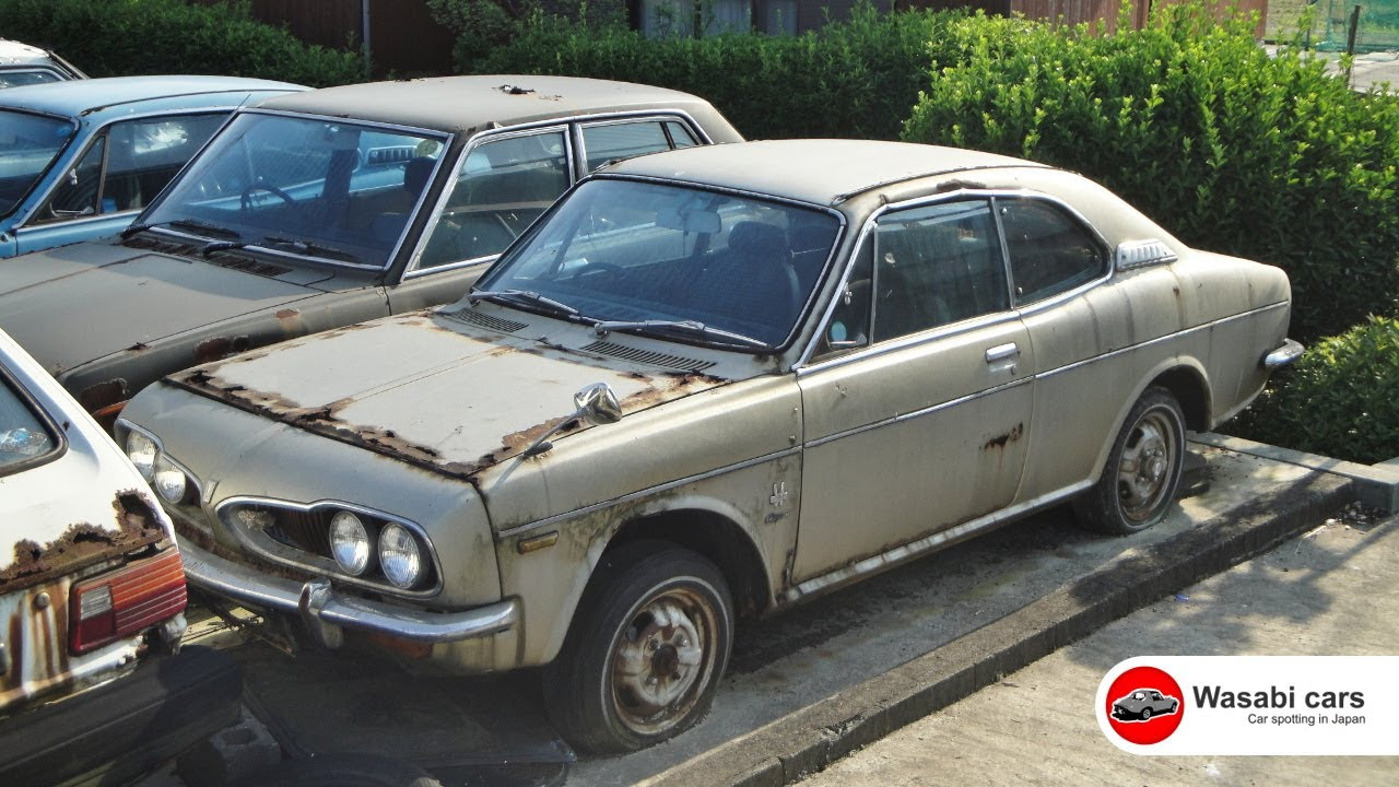 Abandoned classic car: A very rare Honda 1300 Coupe 9 - YouTube