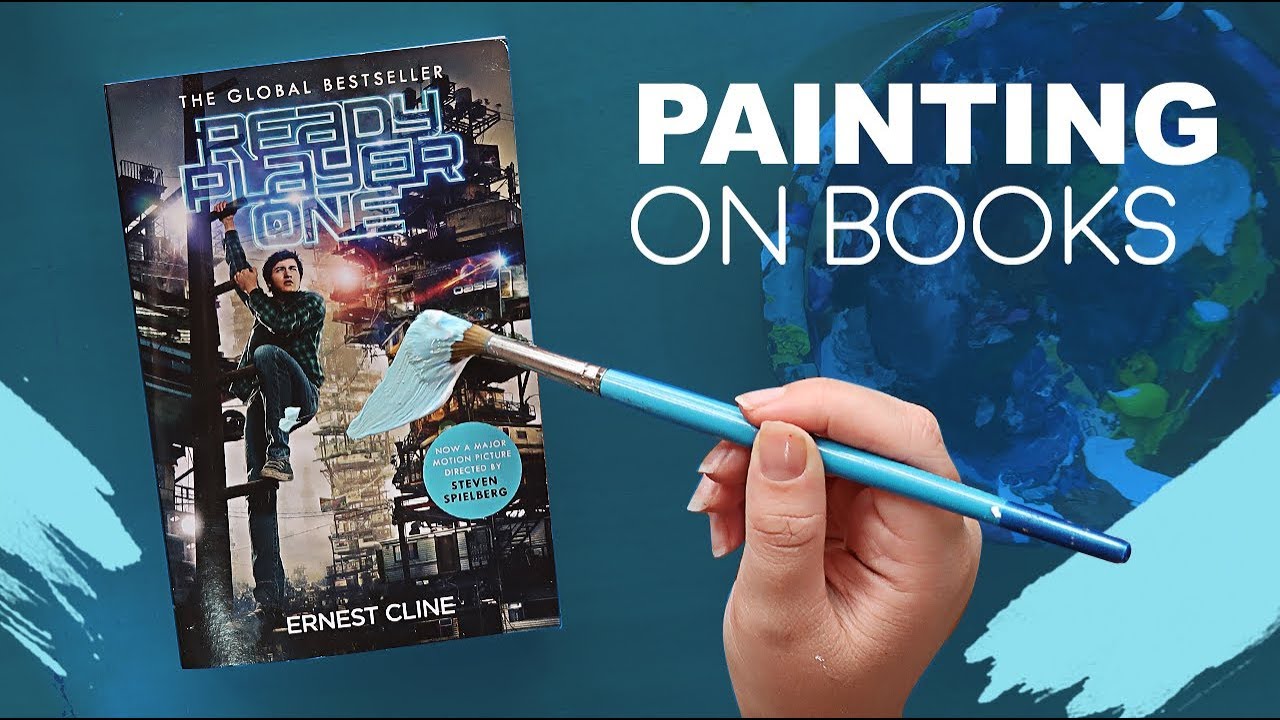 Paint over Movie Book Cover  | Ready Player One