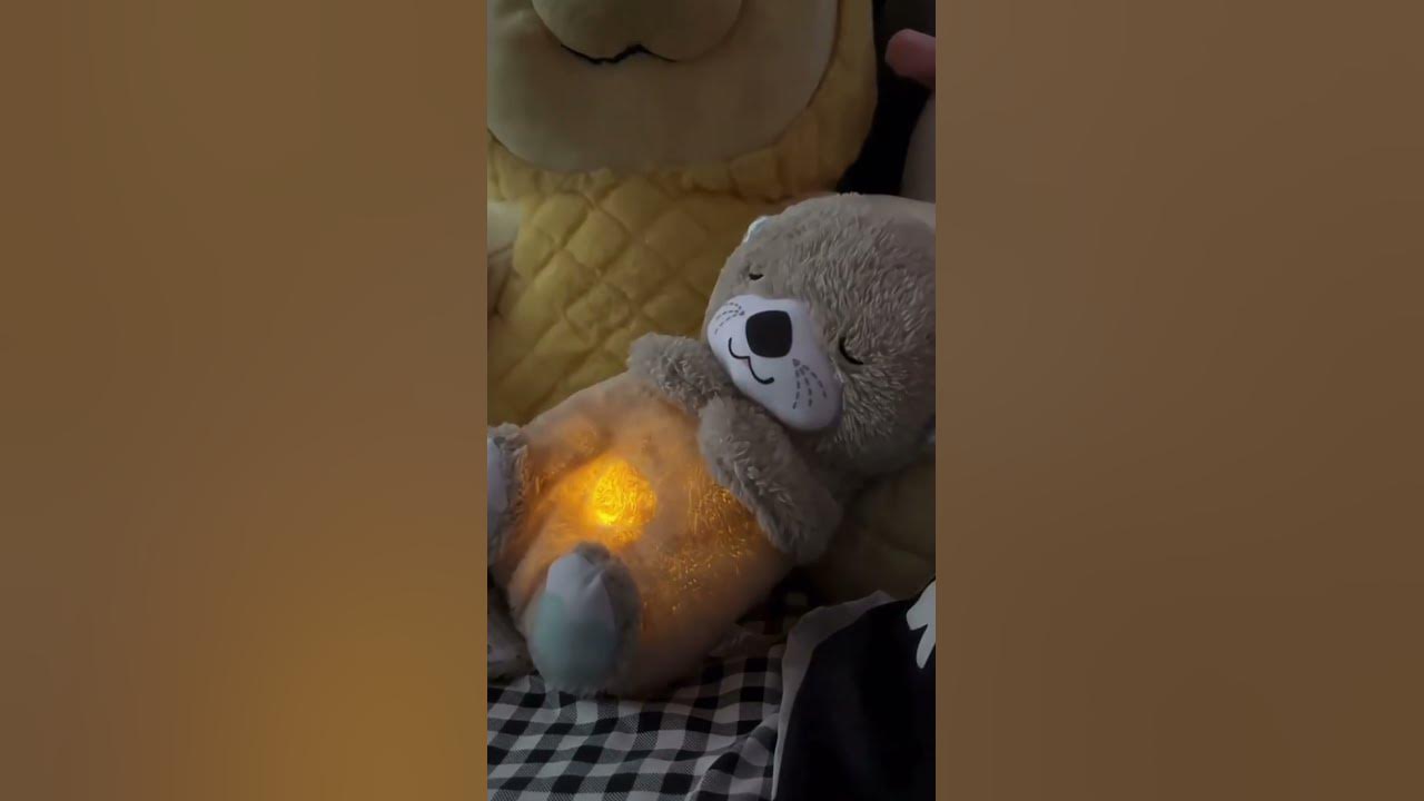 Дышащая выдра для сна #shorts #toys - YouTube
