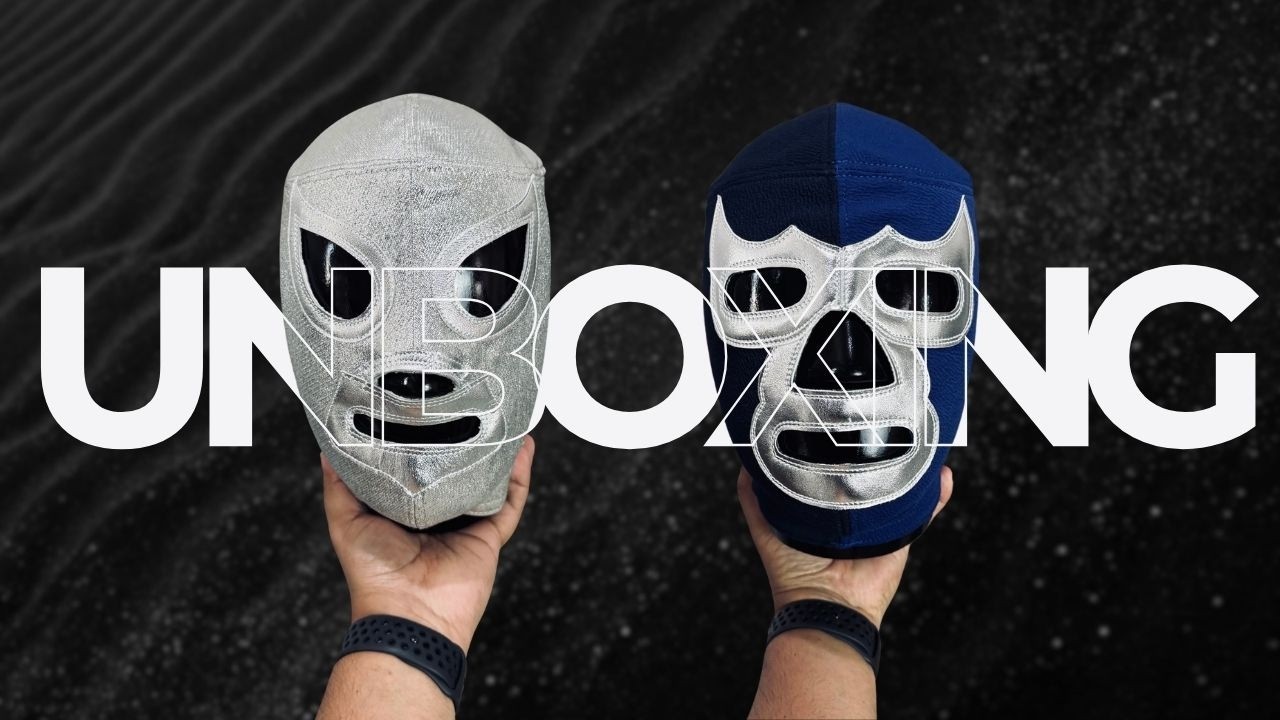 Unboxing ÉPICO: Máscaras Profesionales del Hijo del Santo y Blue Demon
