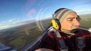 Me & Rocky - Hinton to Enstone - Vans RV8 140216