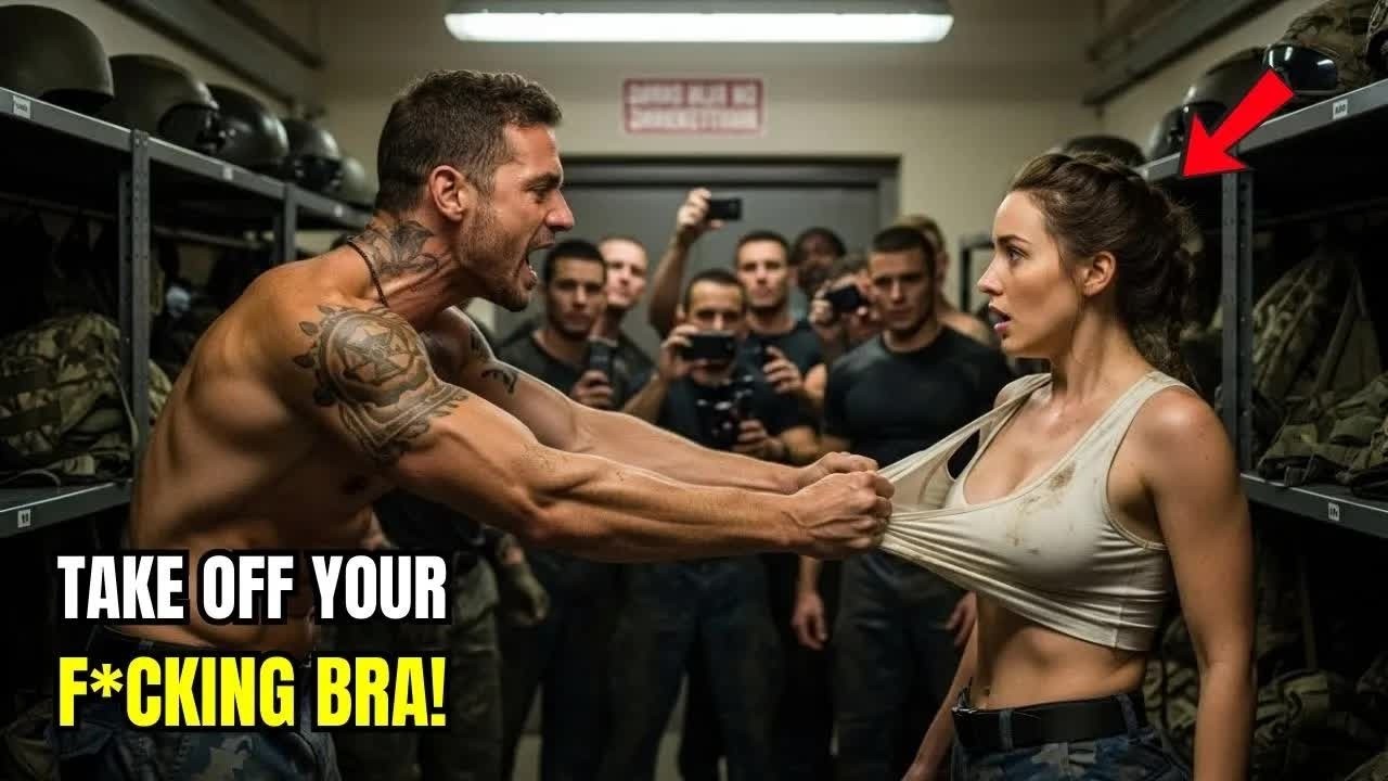 ＂Show Us!＂ They tried to grope her breasts — and the Navy SEAL kicked the smirk off their faces